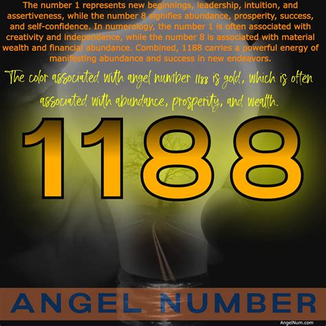 1188 angel number|1188 Angel Number Meaning